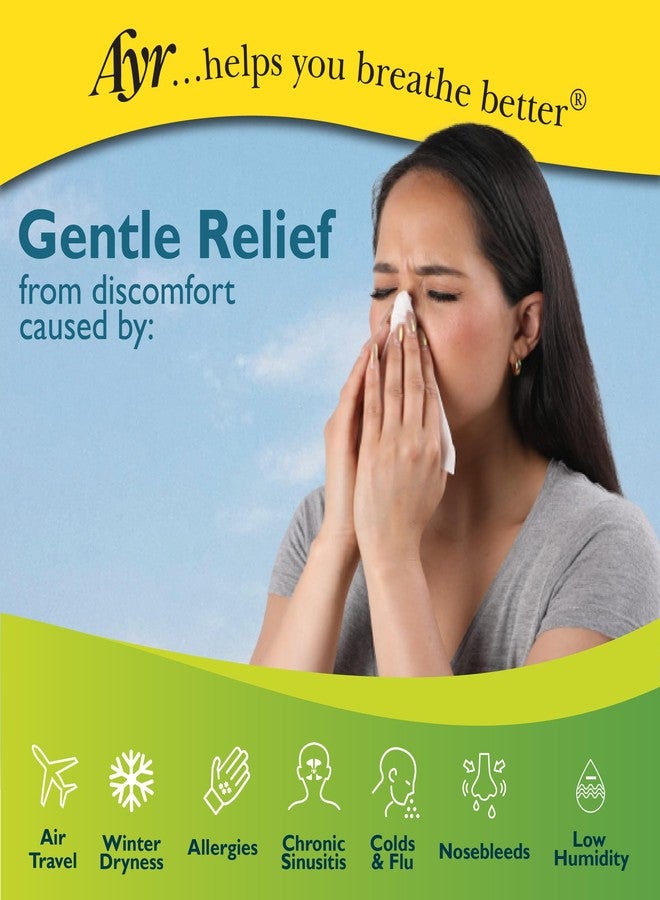 آير جل أنفي ملحي من آير، مع الصبار المهدئ، أنبوب 0.5 أونصة (عبوة من 1) - Image 3